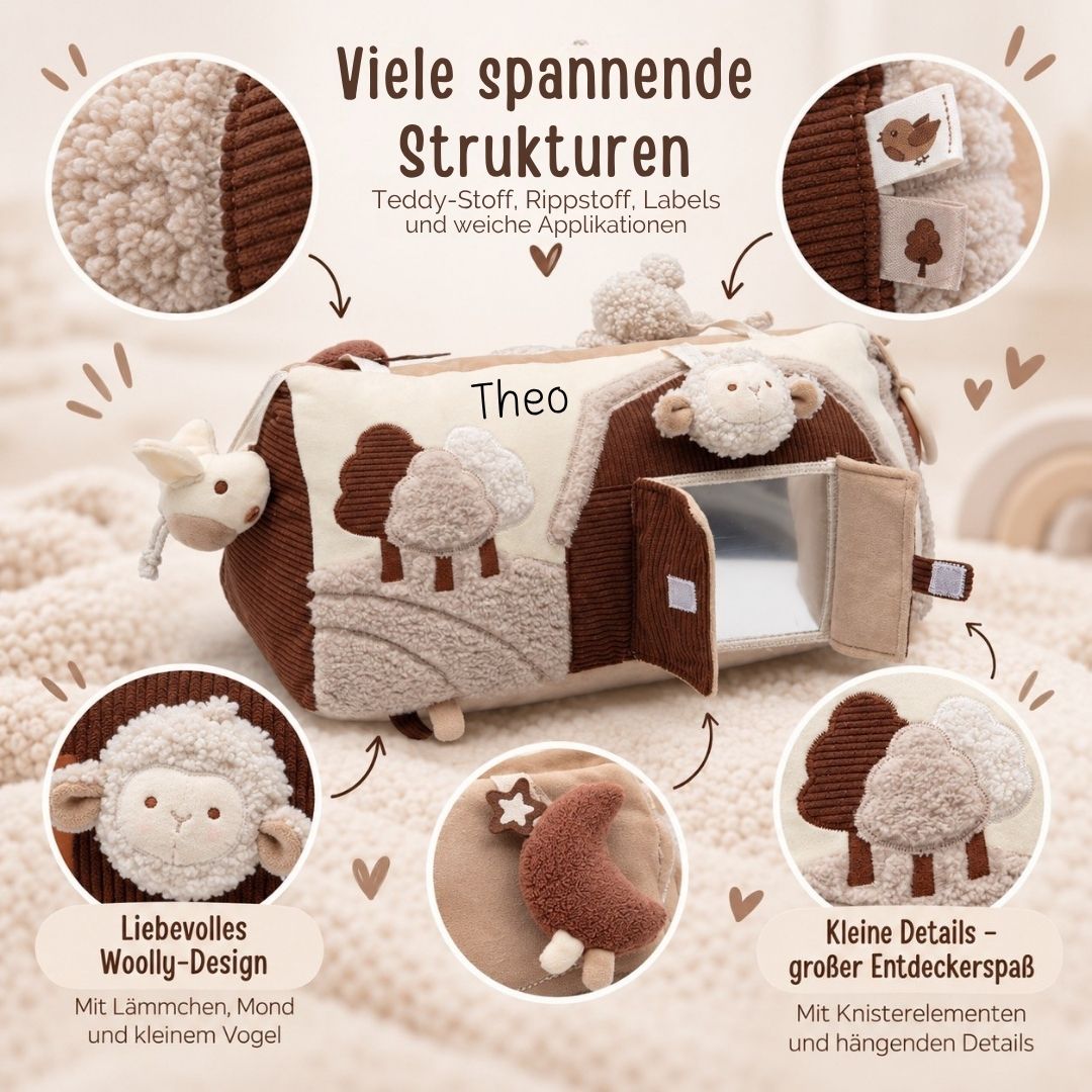JOLLEIN Aktivitäten-Dreieck personalisiert - Schaf