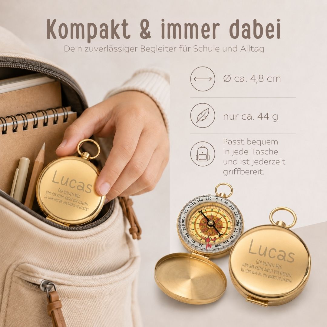 Kompass personalisiert - Geh deinen Weg