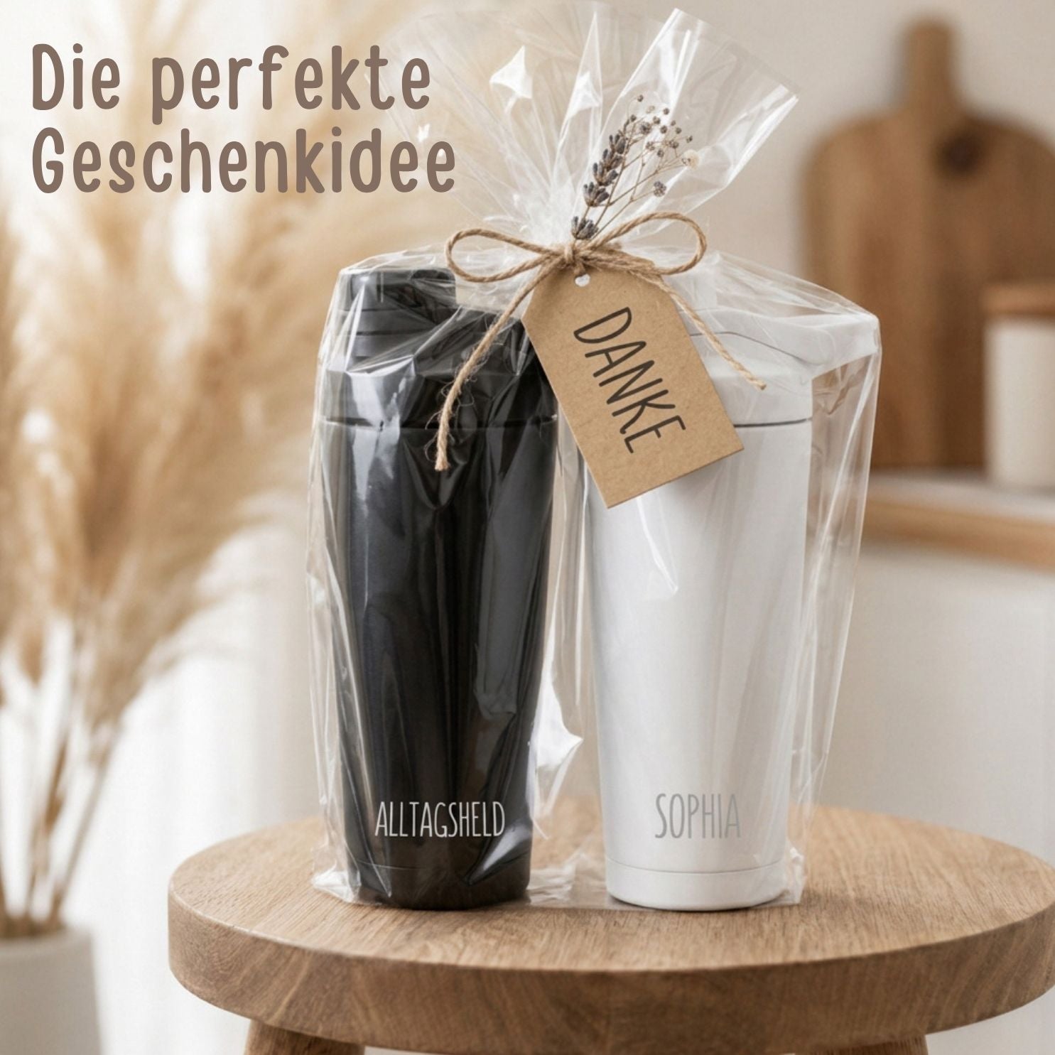 Edelstahl Shaker 700ml personalisiert - Wunschname