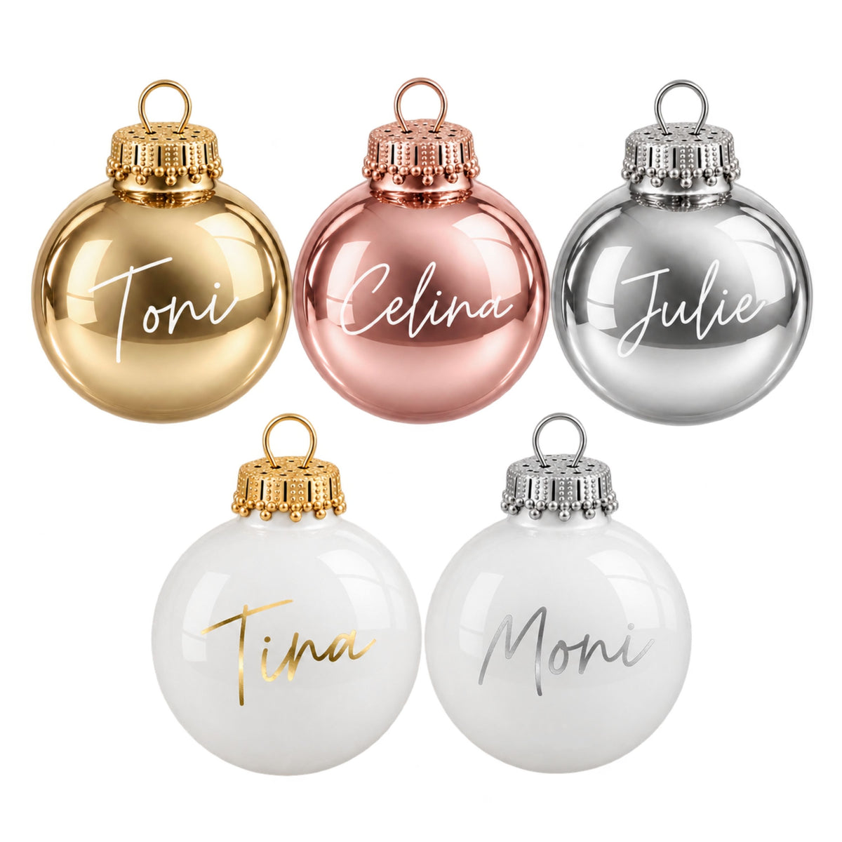 Weihnachtskugel - Name