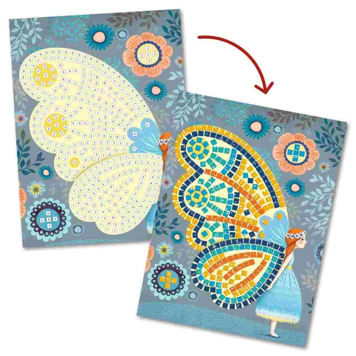 DJECO Mosaikspiel - Schmetterling