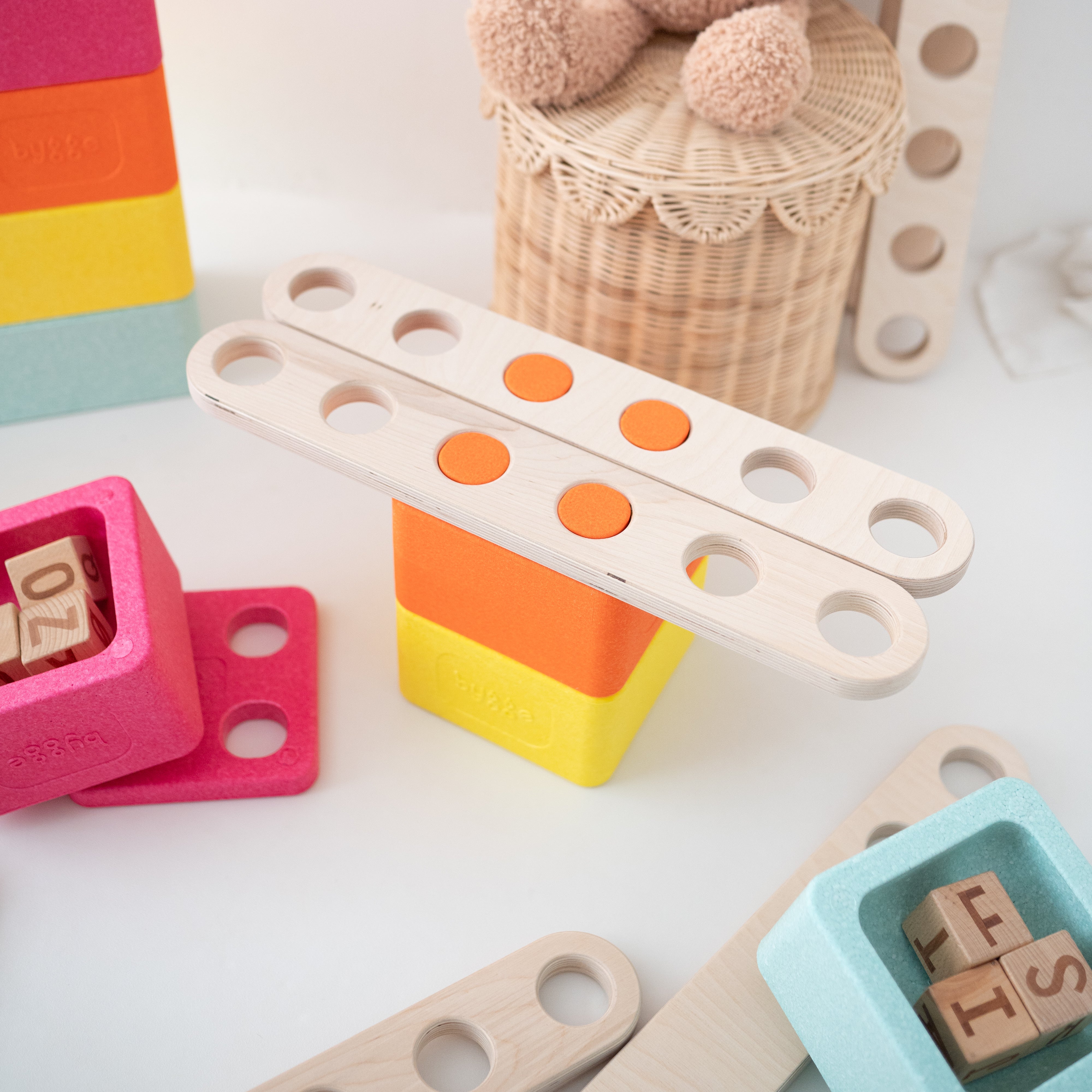 Stapelwelt-Bundle Bygge: Bygge Starterset + Abenteuerbretter