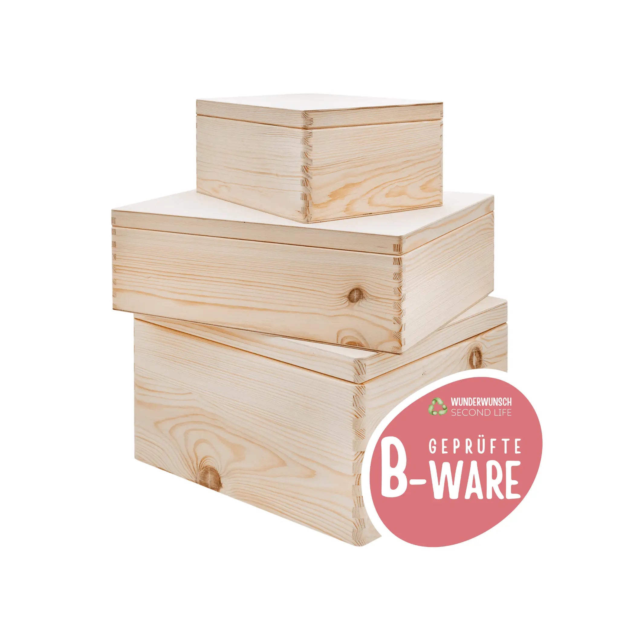 B - WARE Holzkiste - wunderwunsch