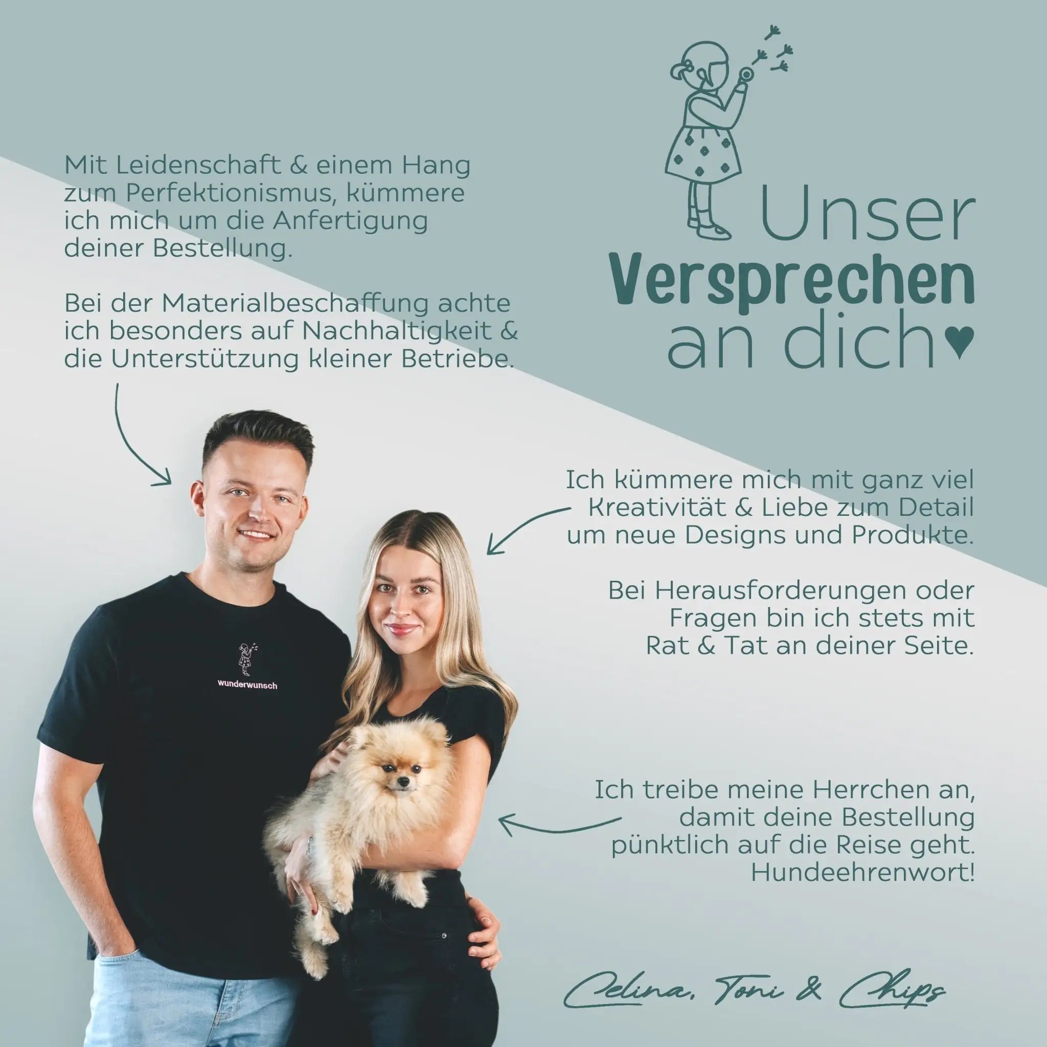 Baby Body "Regenbogen" personalisiert - wunderwunsch