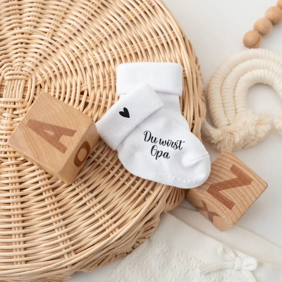 Babysocke Schwangerschaft verkünden - wunderwunsch