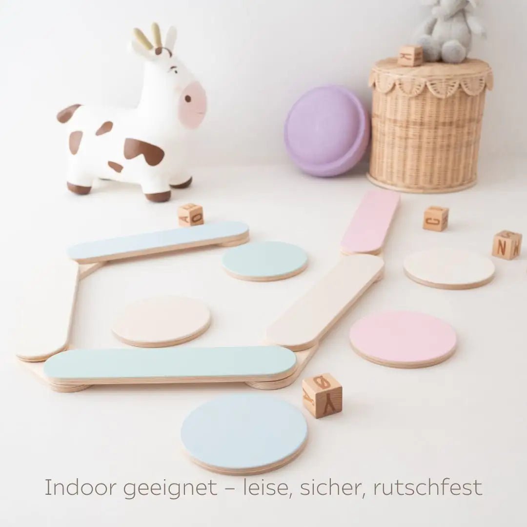Balancespiel Set aus Holz - wunderwunsch
