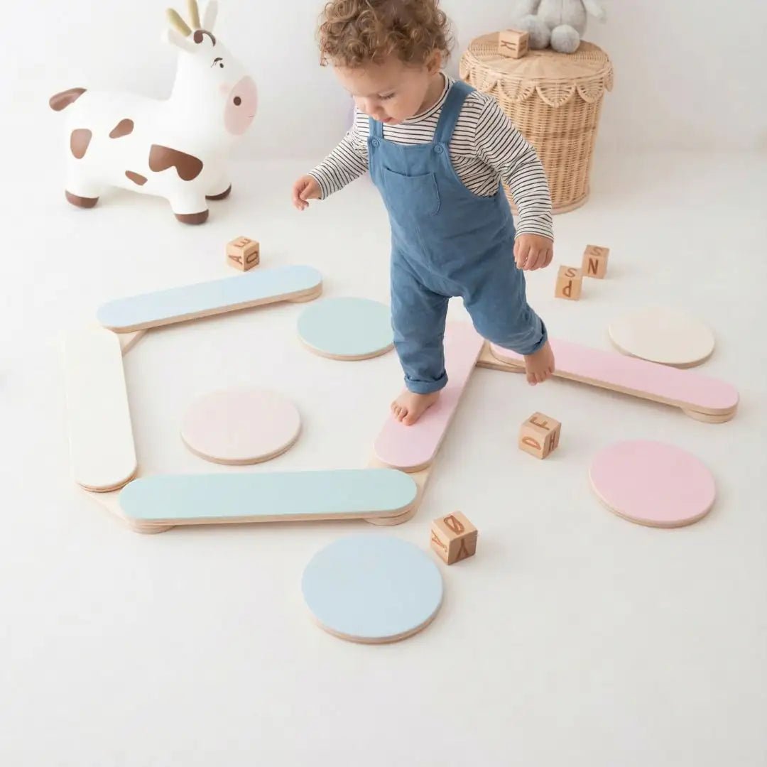 Balancespiel Set aus Holz - wunderwunsch