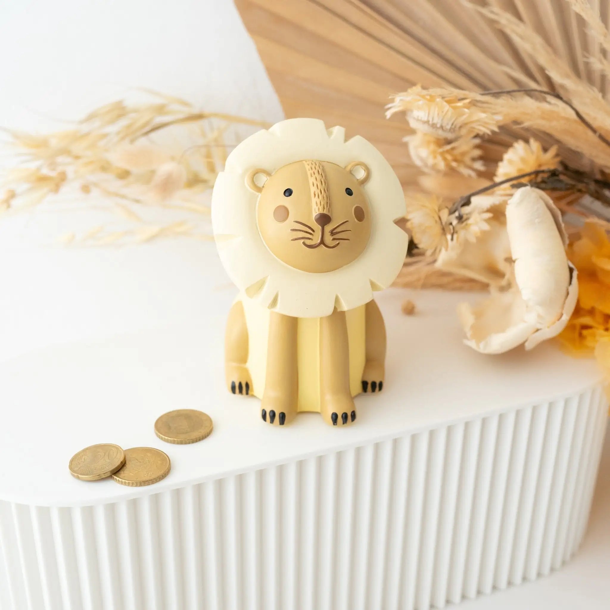 BAMBINO Tier Spardose aus Resin personalisierbar - wunderwunsch