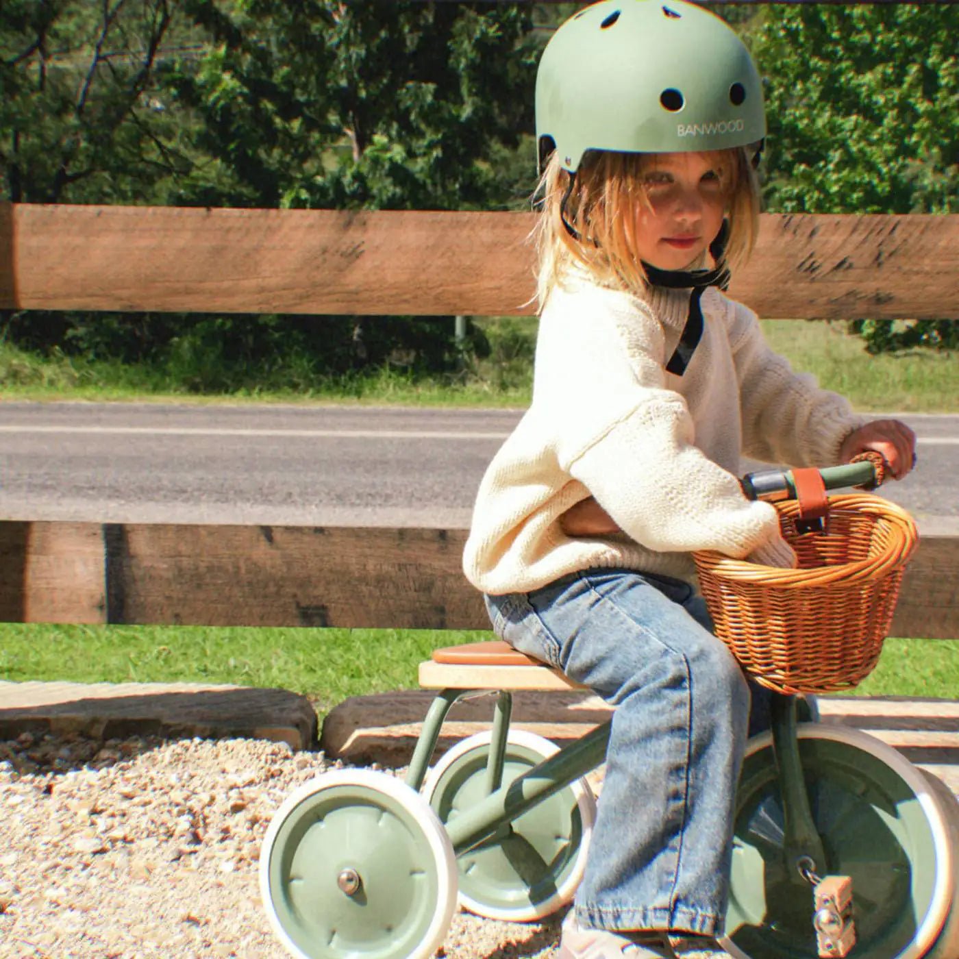 BANWOOD Dreirad mit Patch personalisierbar - wunderwunsch