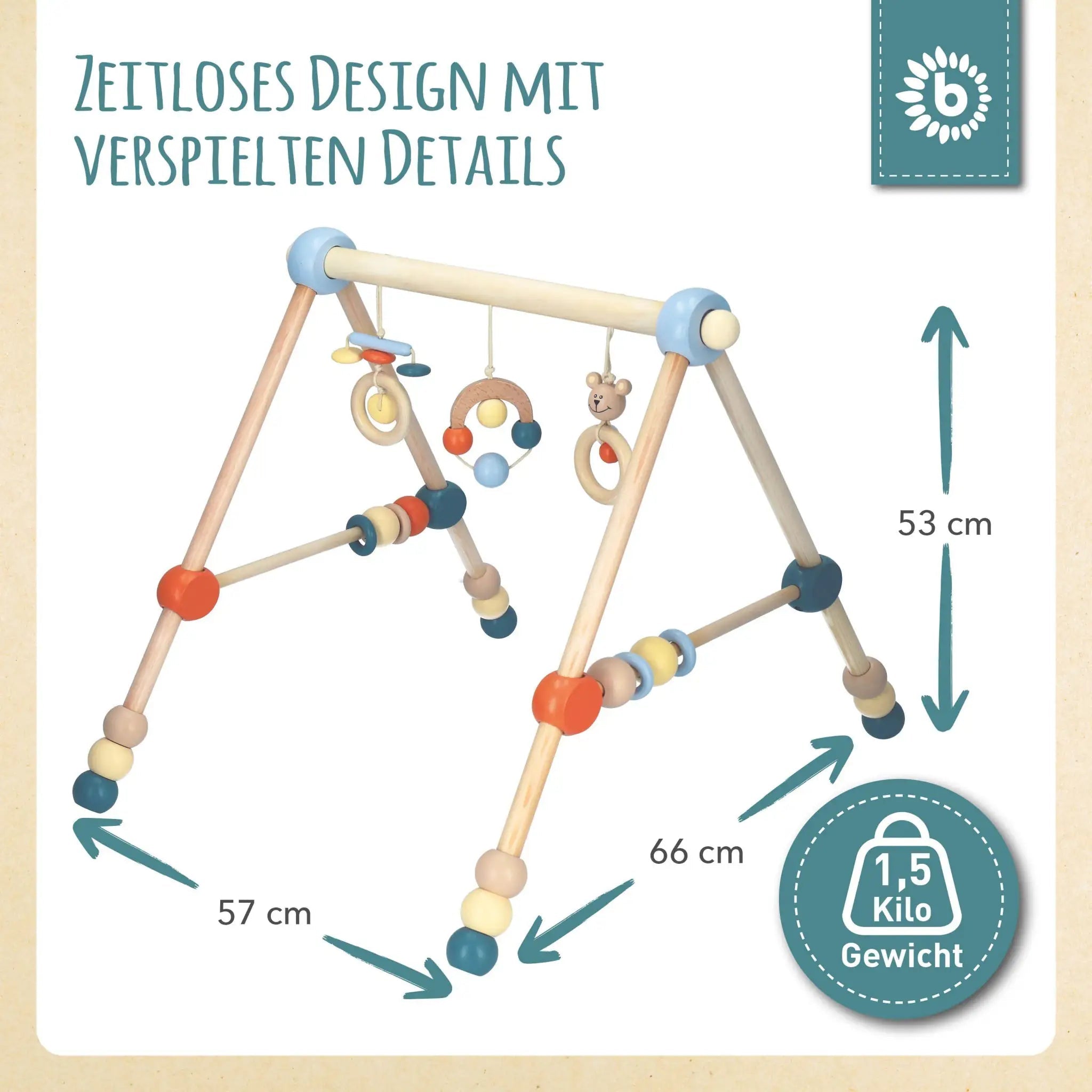 BIECO Spielbogen Bär - wunderwunsch