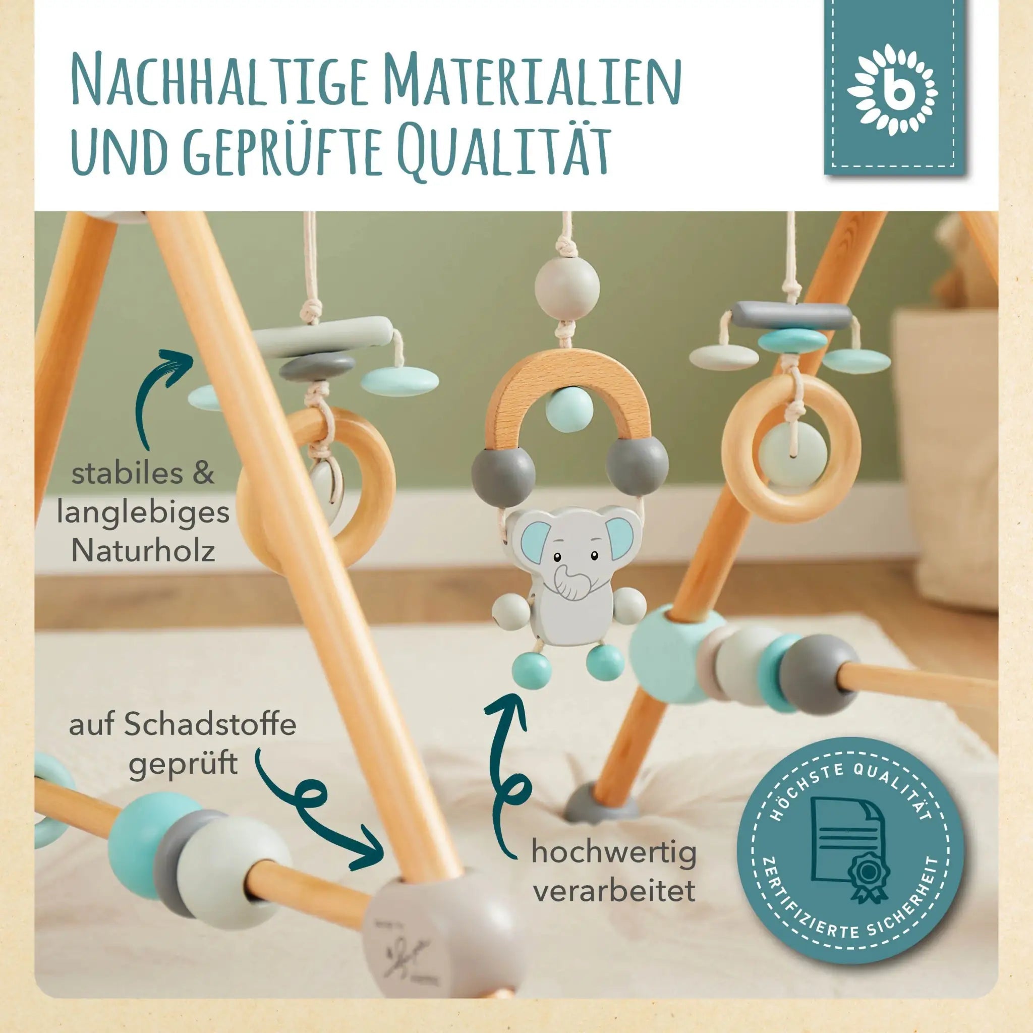 BIECO Spielbogen Elefant - wunderwunsch