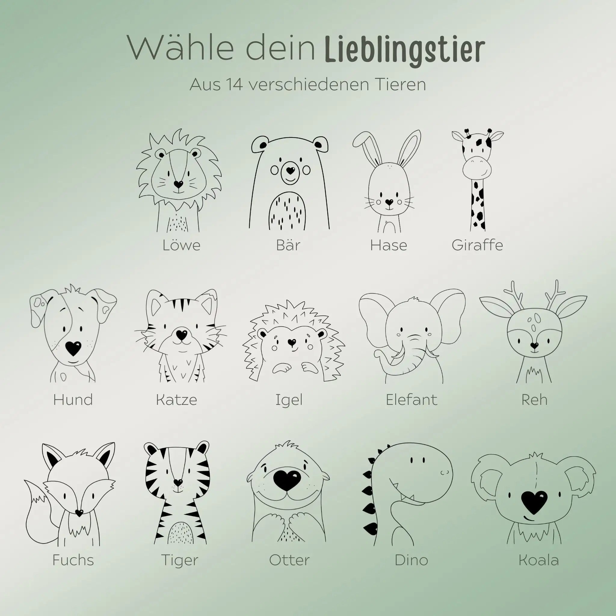 Brotdose Edelstahl personalisiert - Tier Gravur - wunderwunsch