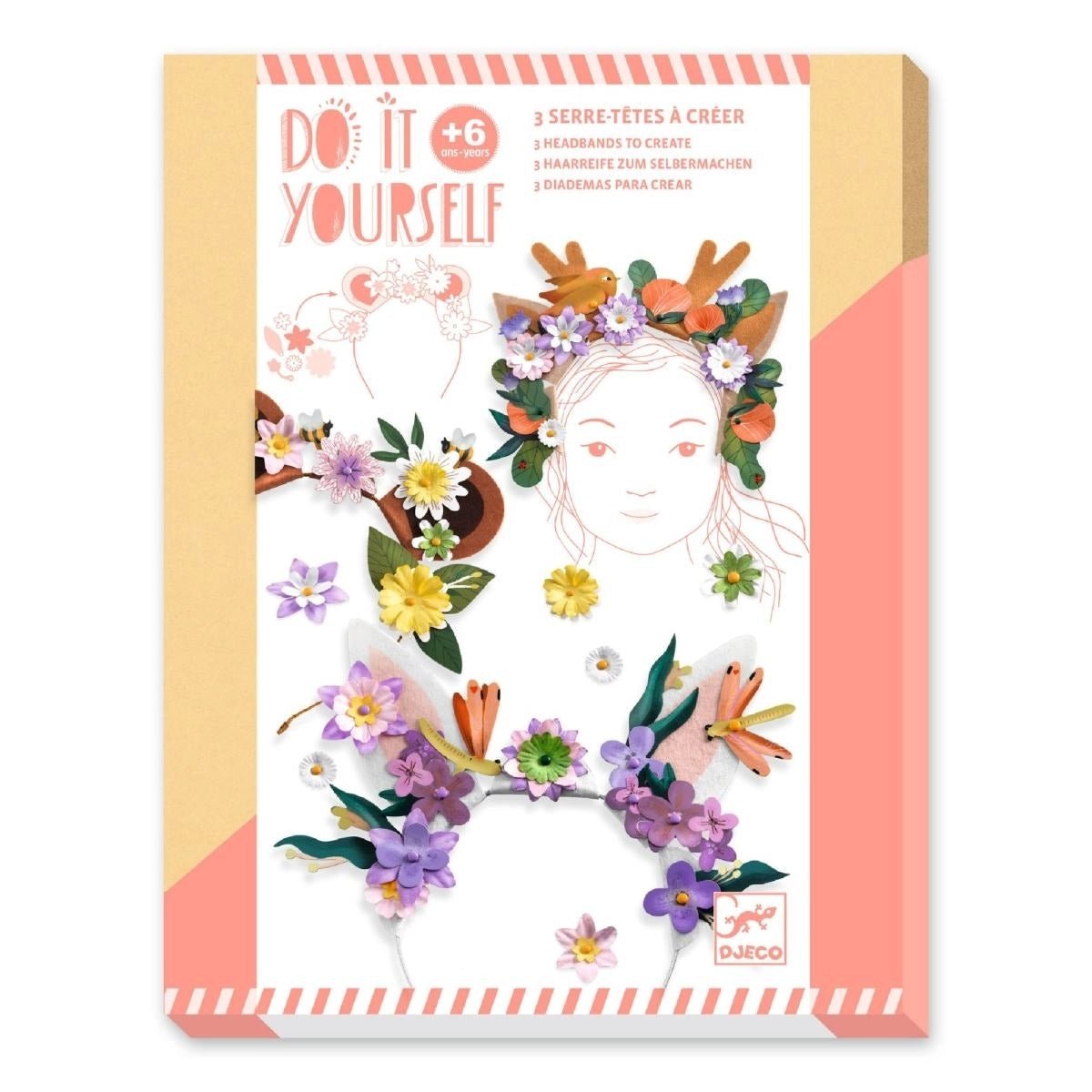 DJECO DIY Haarreif - Blumen - wunderwunsch