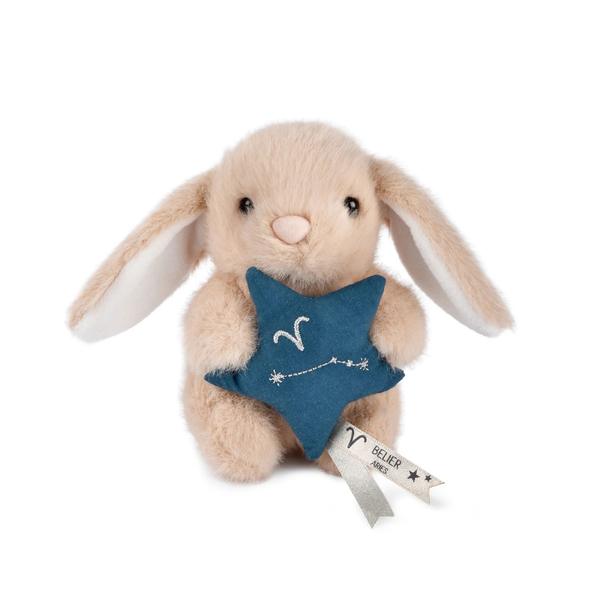 DOUDOU Kuscheltier Sternzeichen Hase personalisiert - wunderwunsch