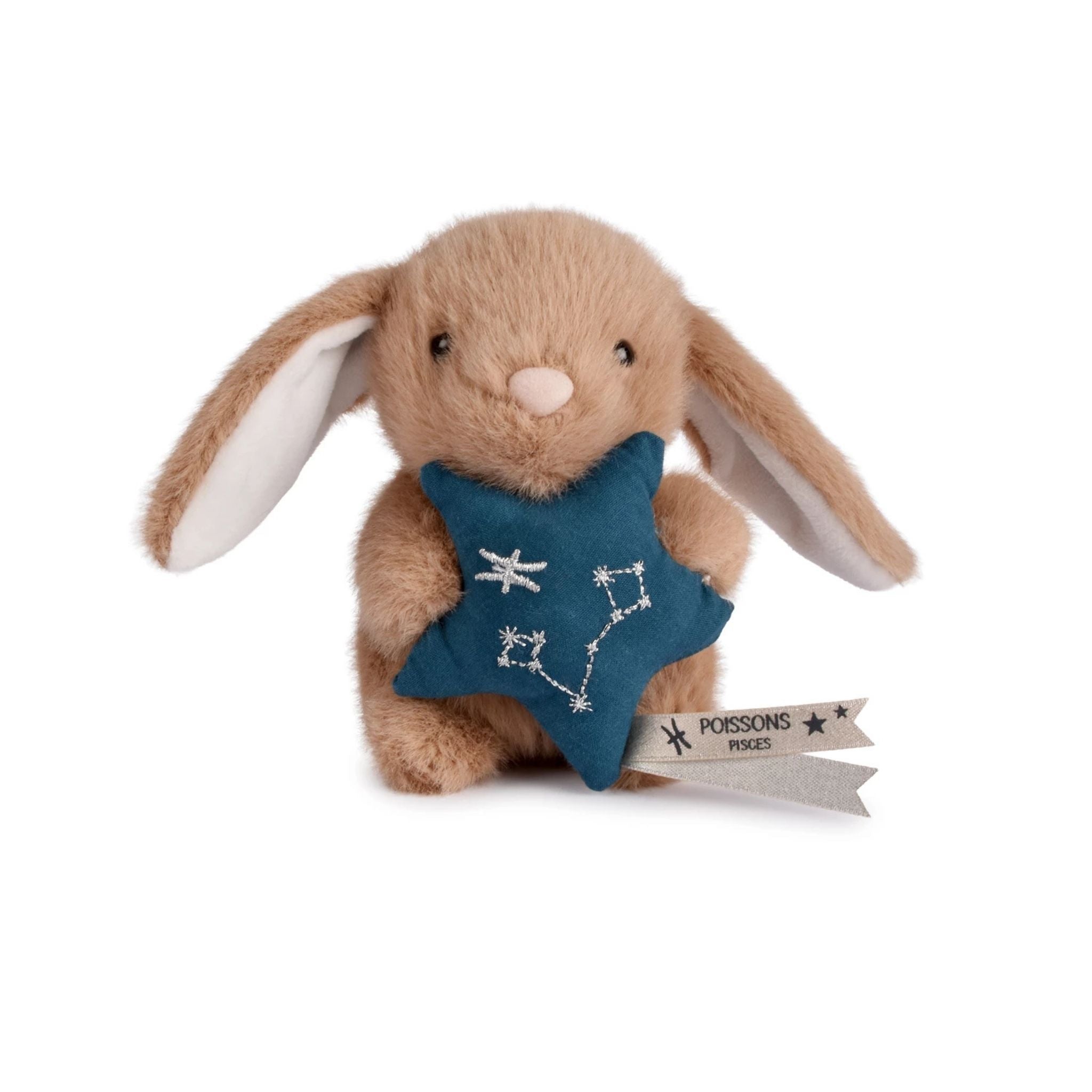 DOUDOU Kuscheltier Sternzeichen Hase personalisiert - wunderwunsch