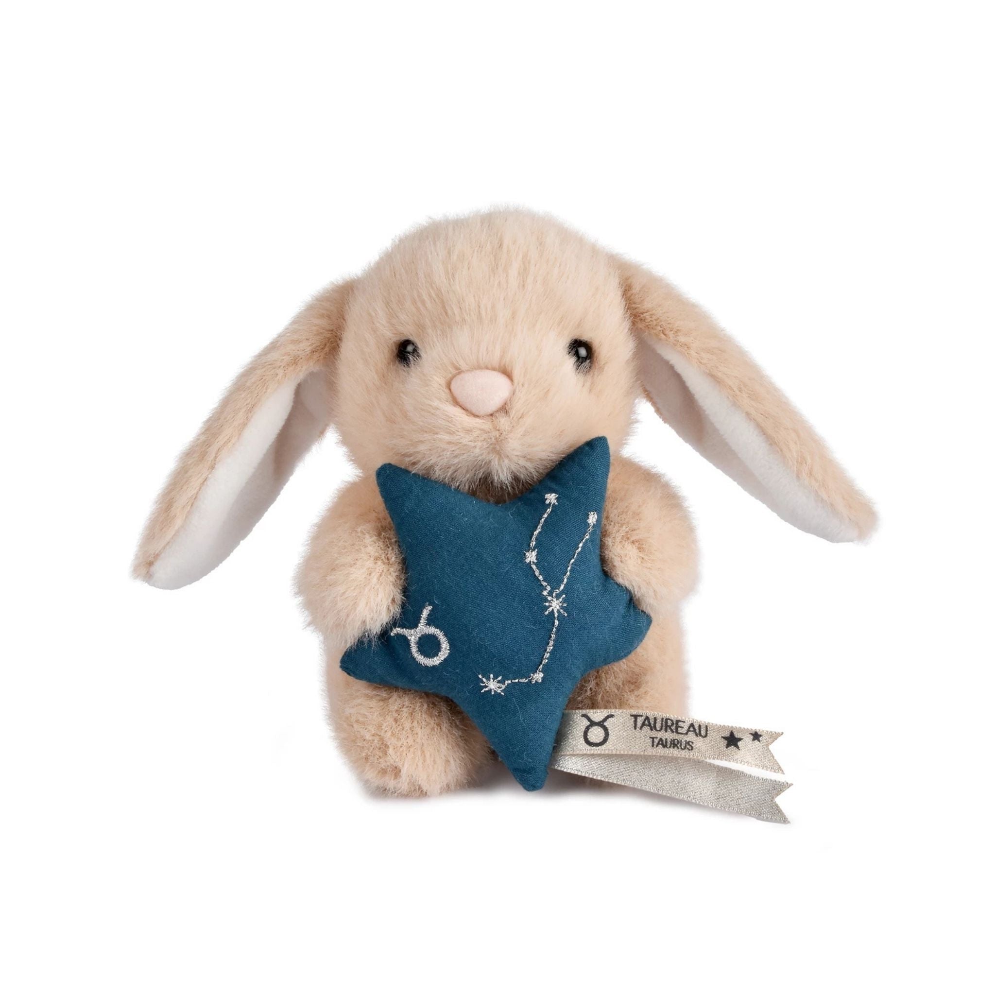 DOUDOU Kuscheltier Sternzeichen Hase personalisiert - wunderwunsch