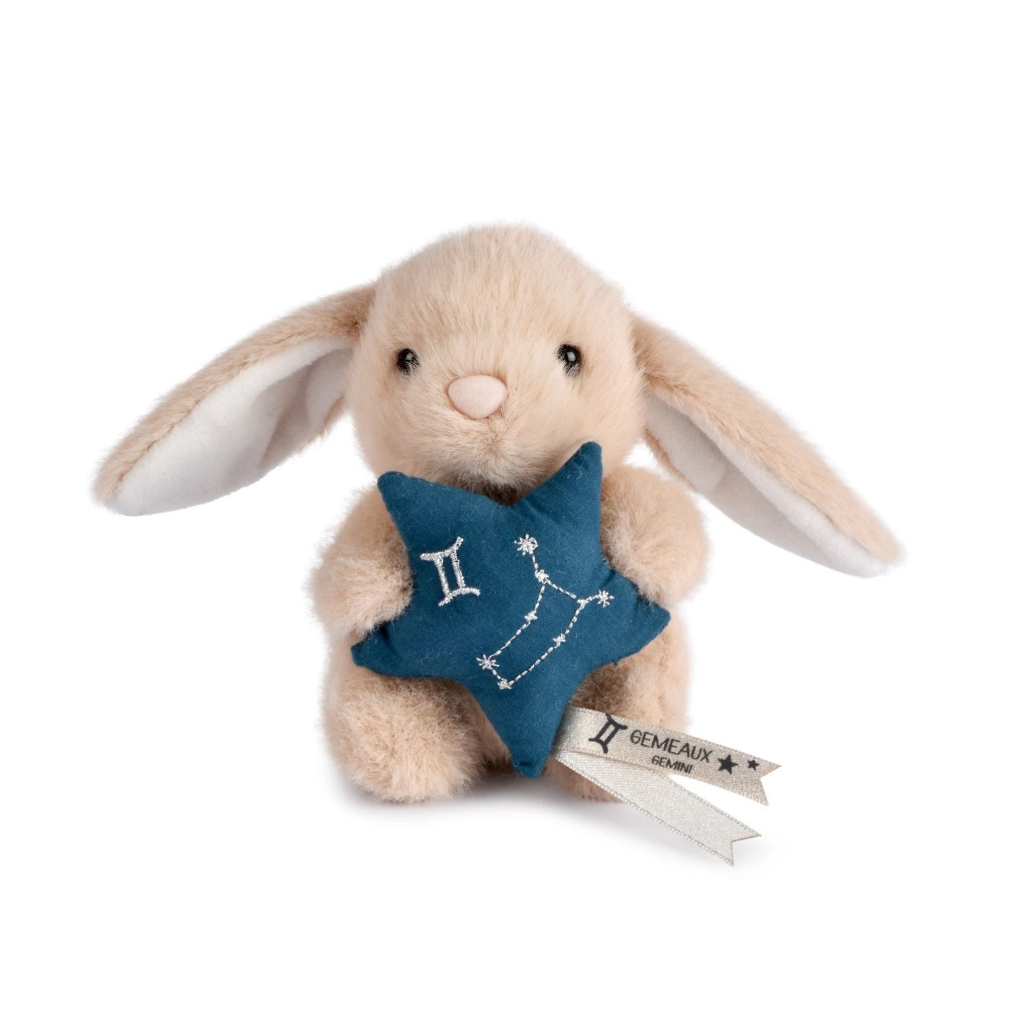 DOUDOU Kuscheltier Sternzeichen Hase personalisiert - wunderwunsch