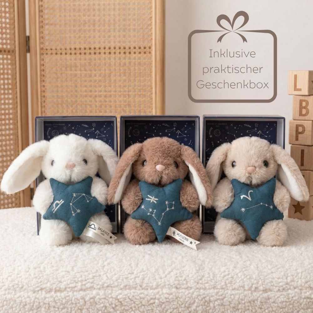 DOUDOU Sternzeichen Hase personalisiert - wunderwunsch