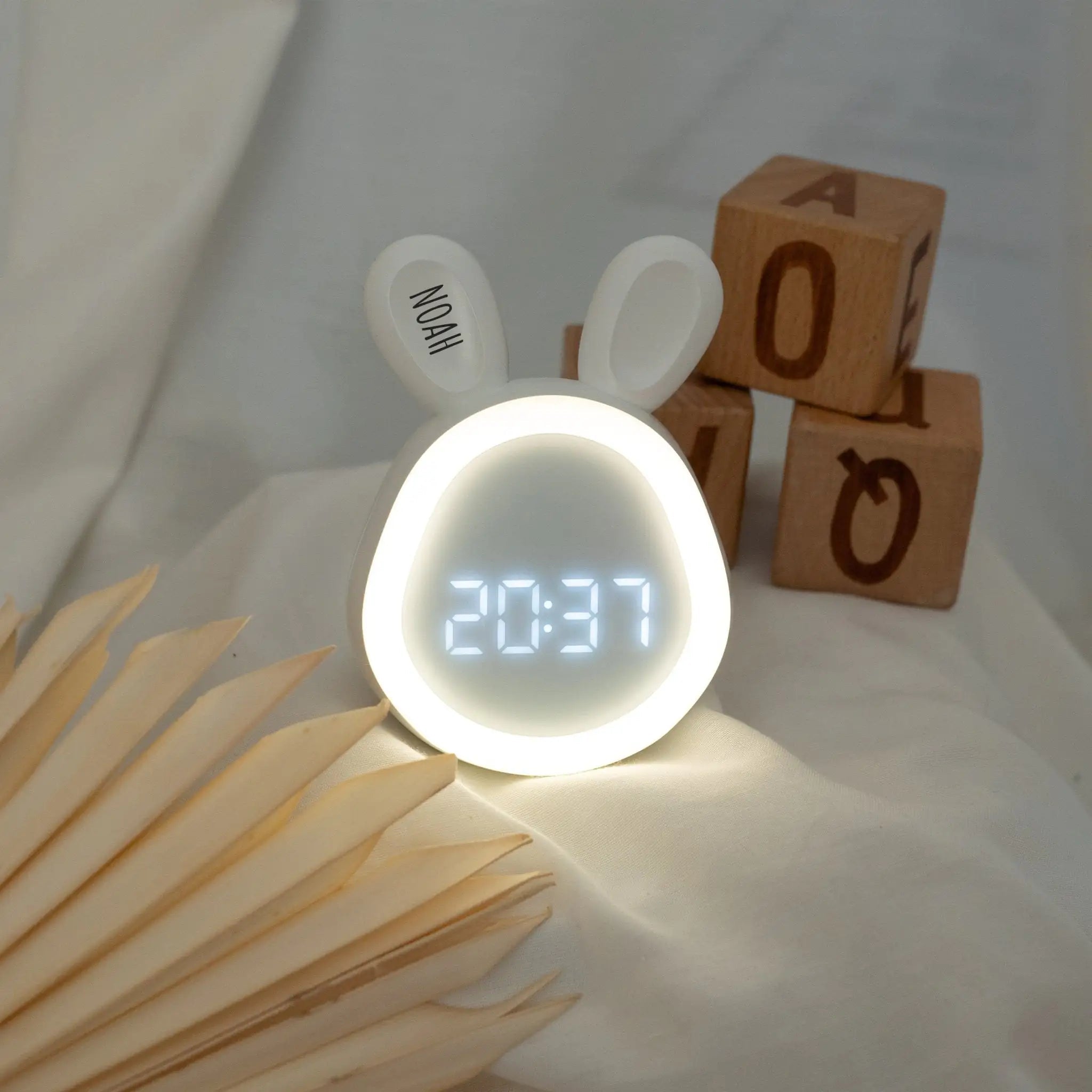 ECO LIGHT Wecker - Hasenkopf - wunderwunsch
