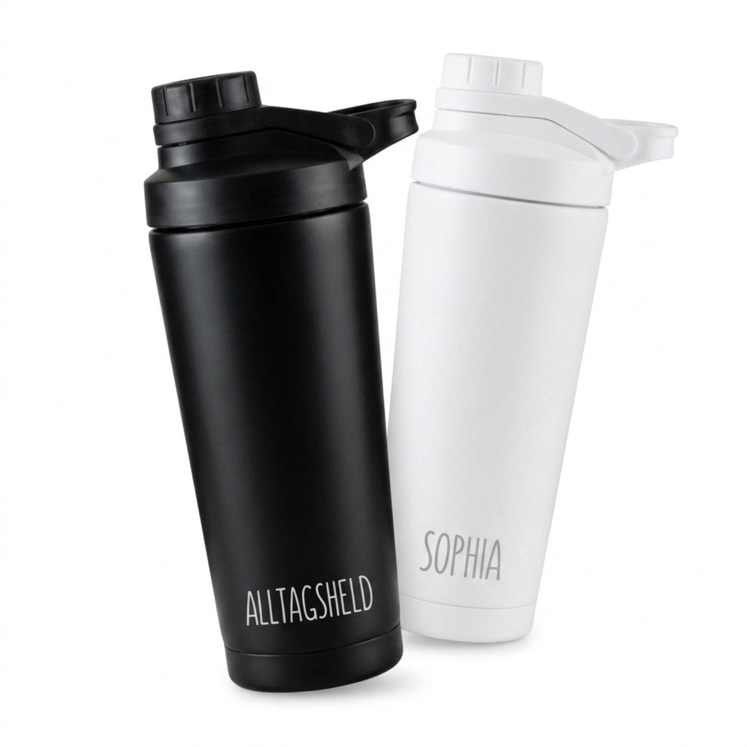 Edelstahl Shaker 700ml personalisiert - Wunschname - wunderwunsch