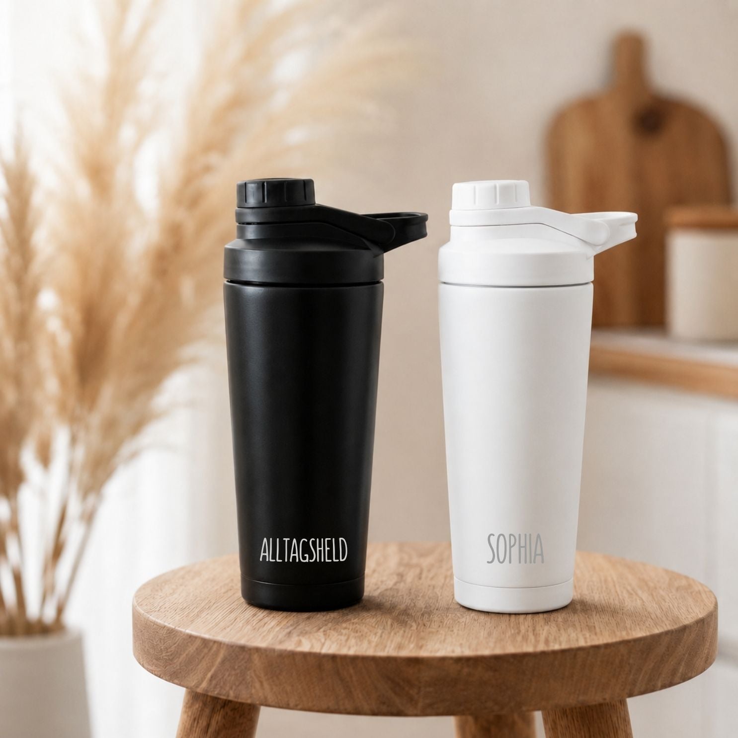 Edelstahl Shaker 700ml personalisiert - Wunschname - wunderwunsch