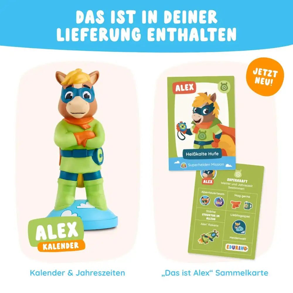 EDURINO Figur Alex - Kalender & Jahreszeiten - wunderwunsch