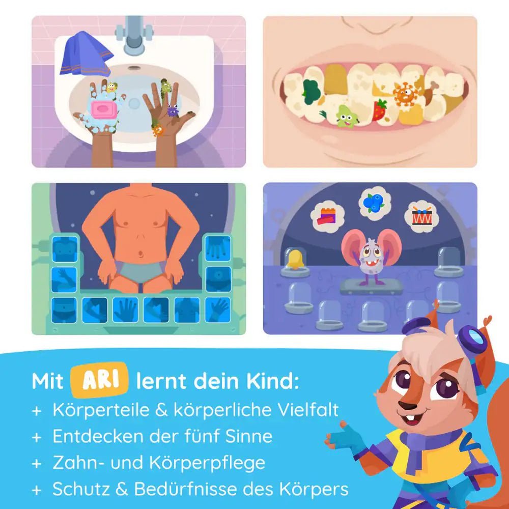 EDURINO Figur Ari - Meine Körperteile - wunderwunsch