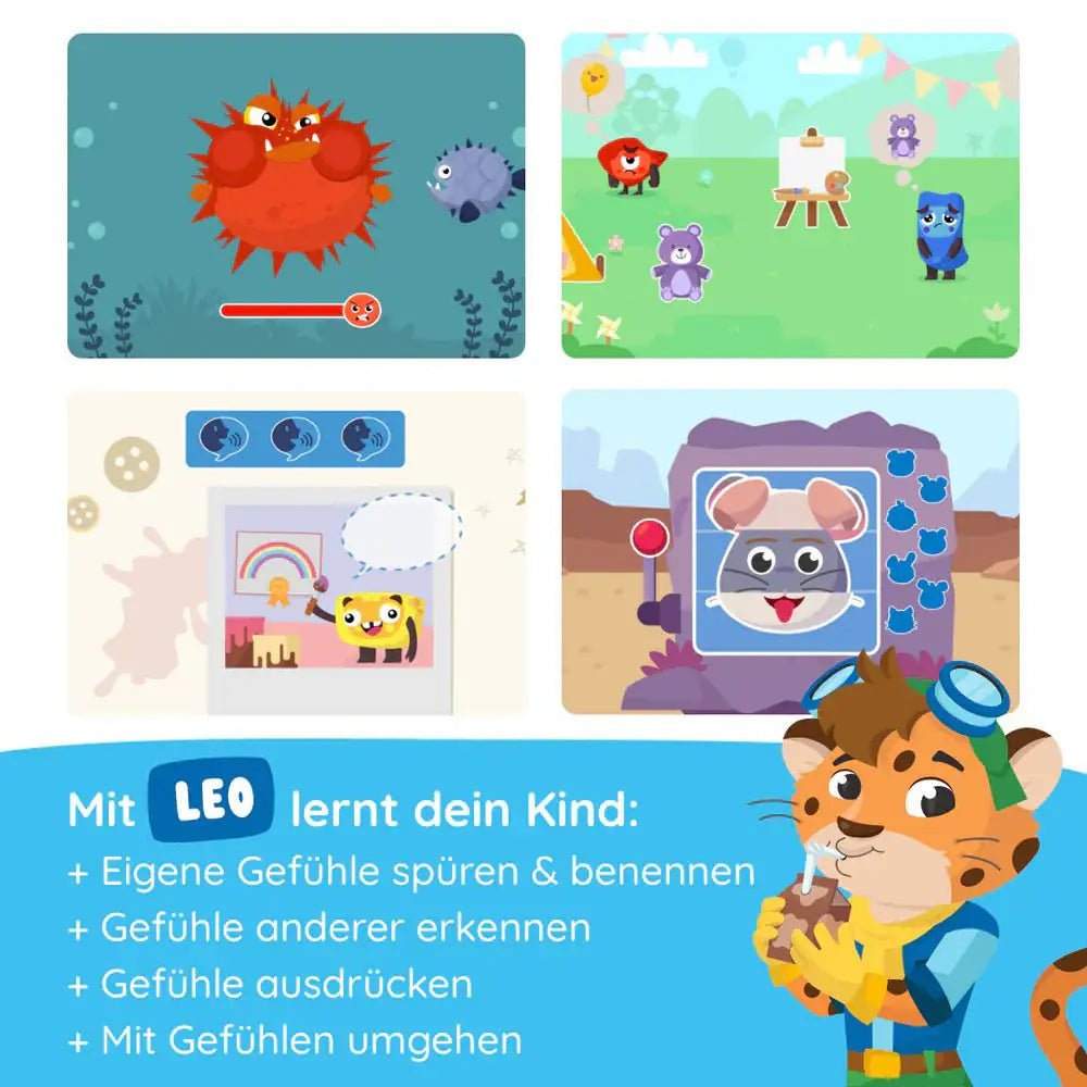 EDURINO Figur Leo - Meine Gefühle - wunderwunsch
