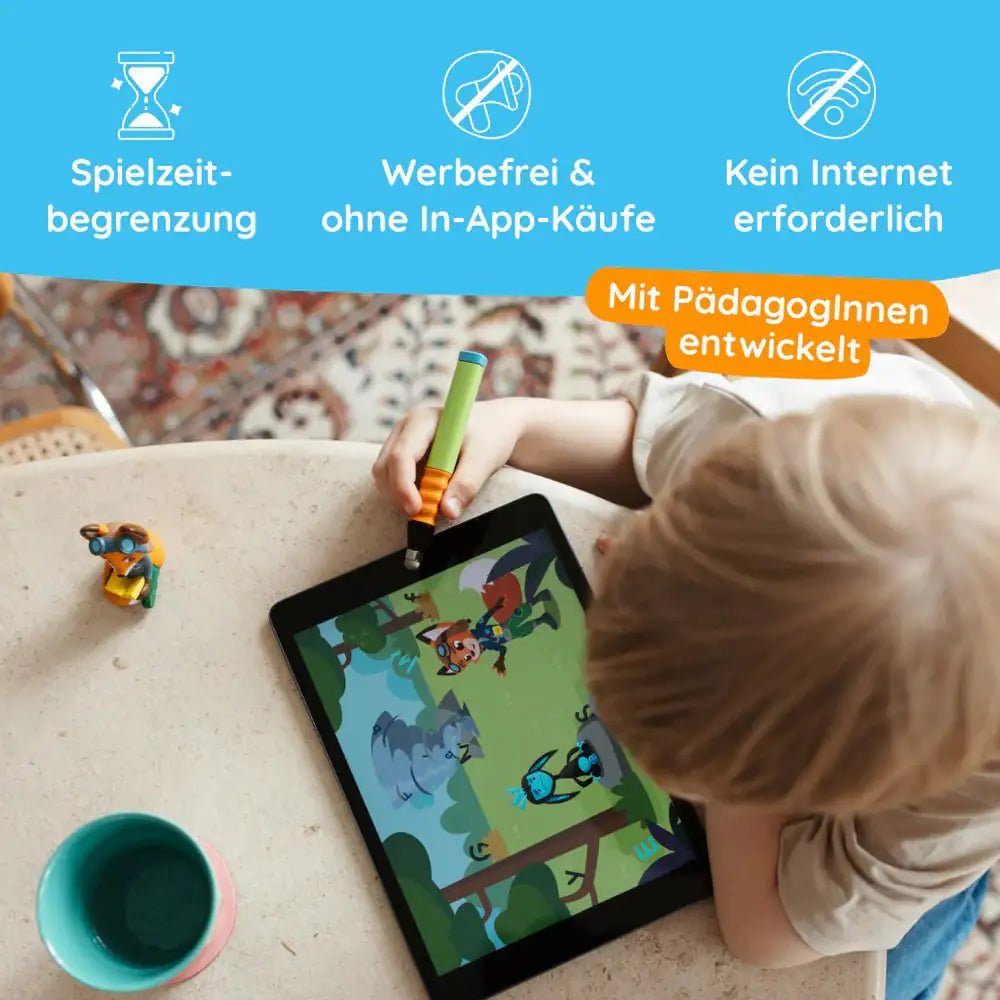 EDURINO Figur Mika - Buchstaben Lesen & Schreiben - wunderwunsch