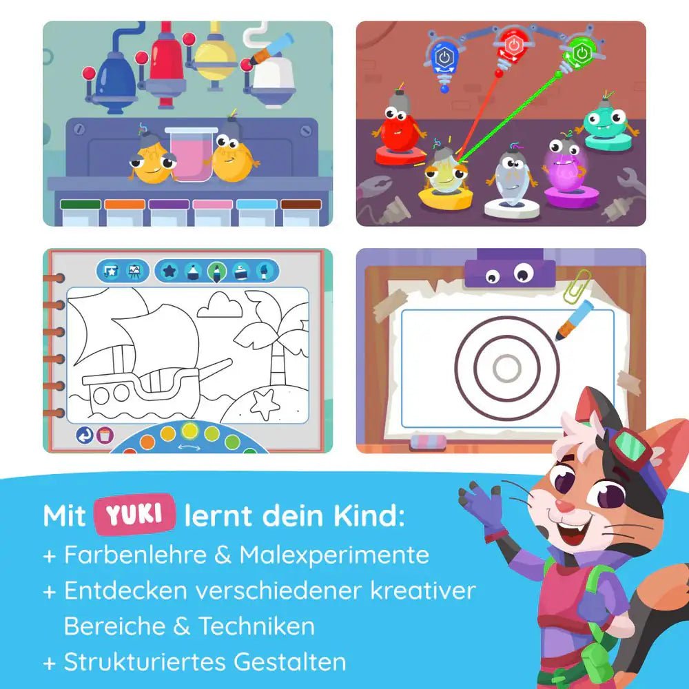 EDURINO Figur Yuki - Kreativität & Malen - wunderwunsch