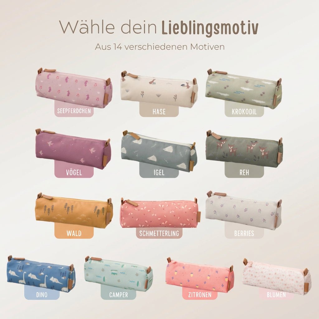 FRESK Federmappe rund personalisiert - wunderwunsch