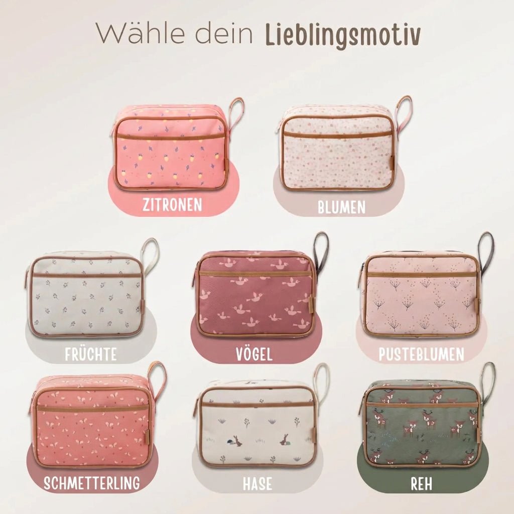 FRESK Kulturtasche personalisierbar - wunderwunsch