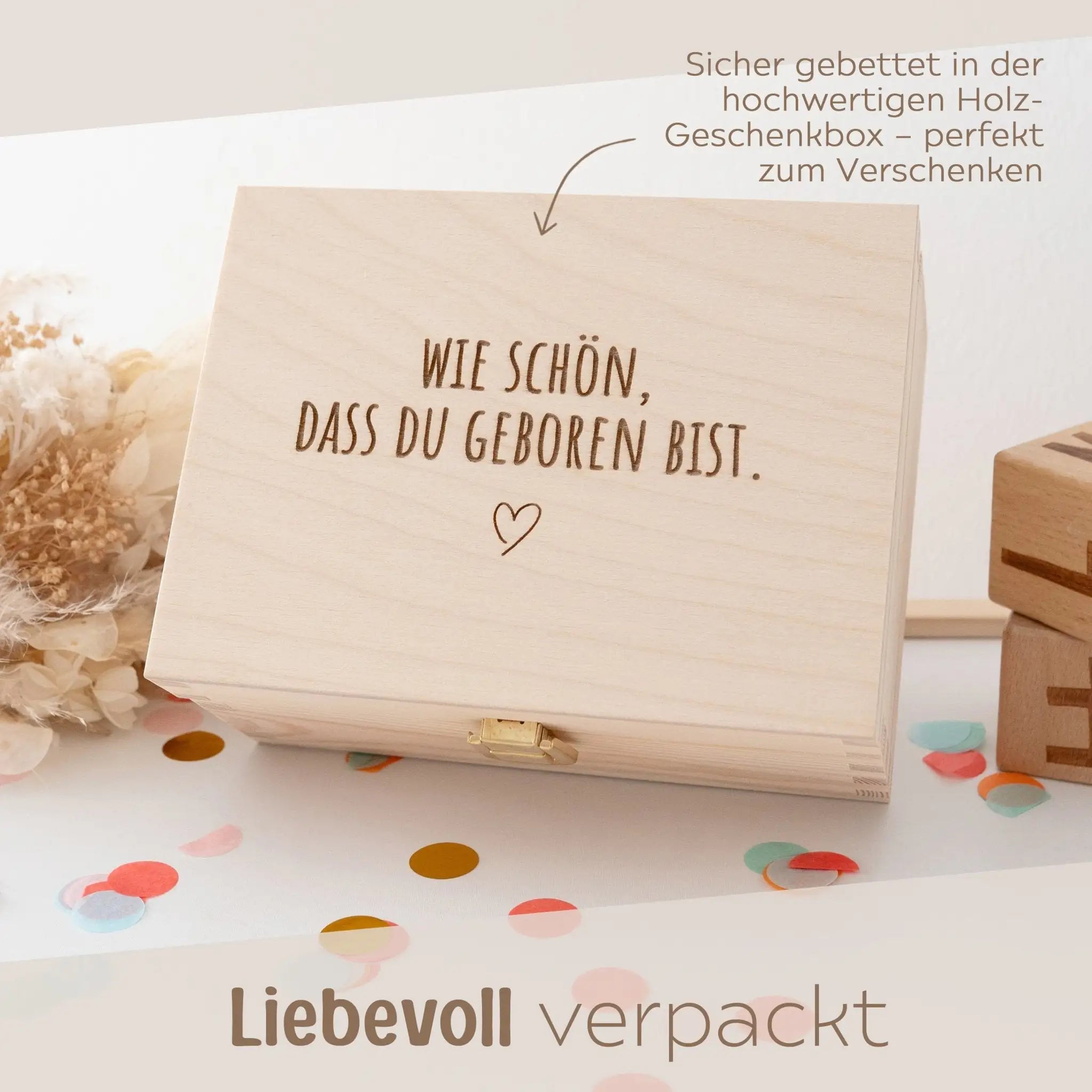 Geschenkbox Geburtstag - Wunscherfüller + Postkarte - wunderwunsch