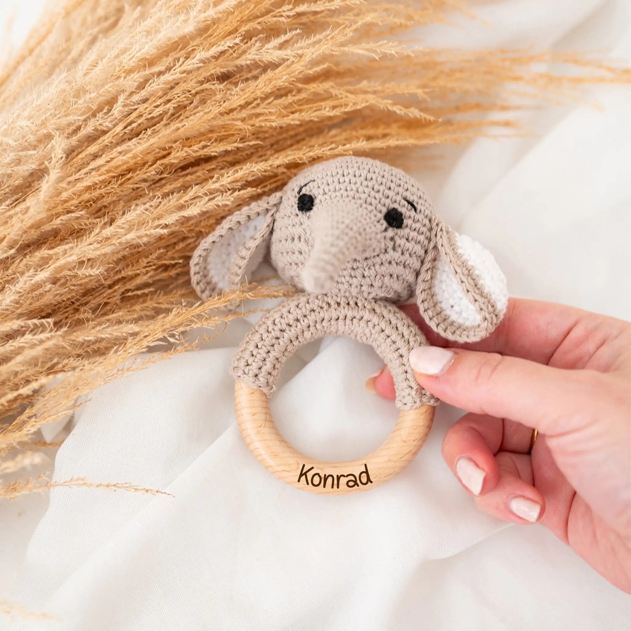 Greifling Elefant personalisiert - wunderwunsch