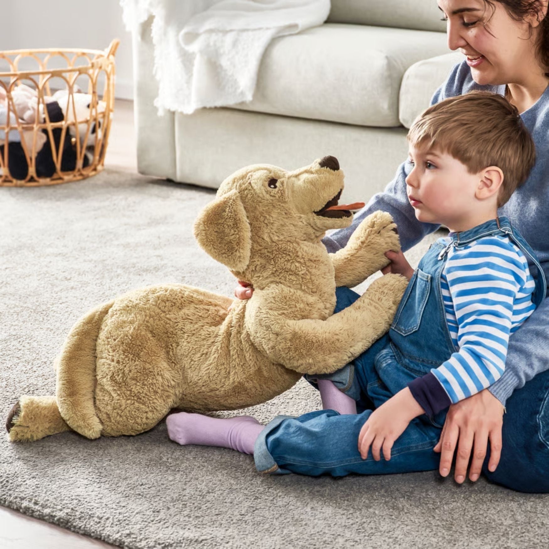 IKEA Kuscheltier personalisiert - Hund - wunderwunsch