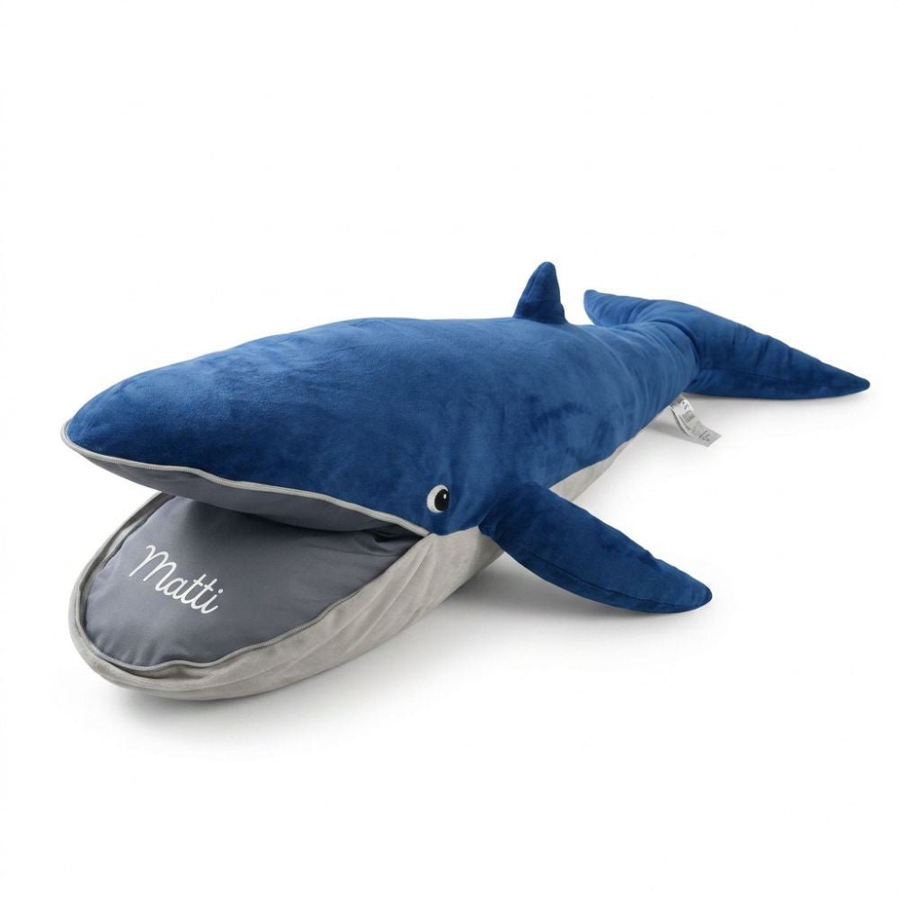 IKEA Kuscheltier XXL personalisiert - Wal - wunderwunsch