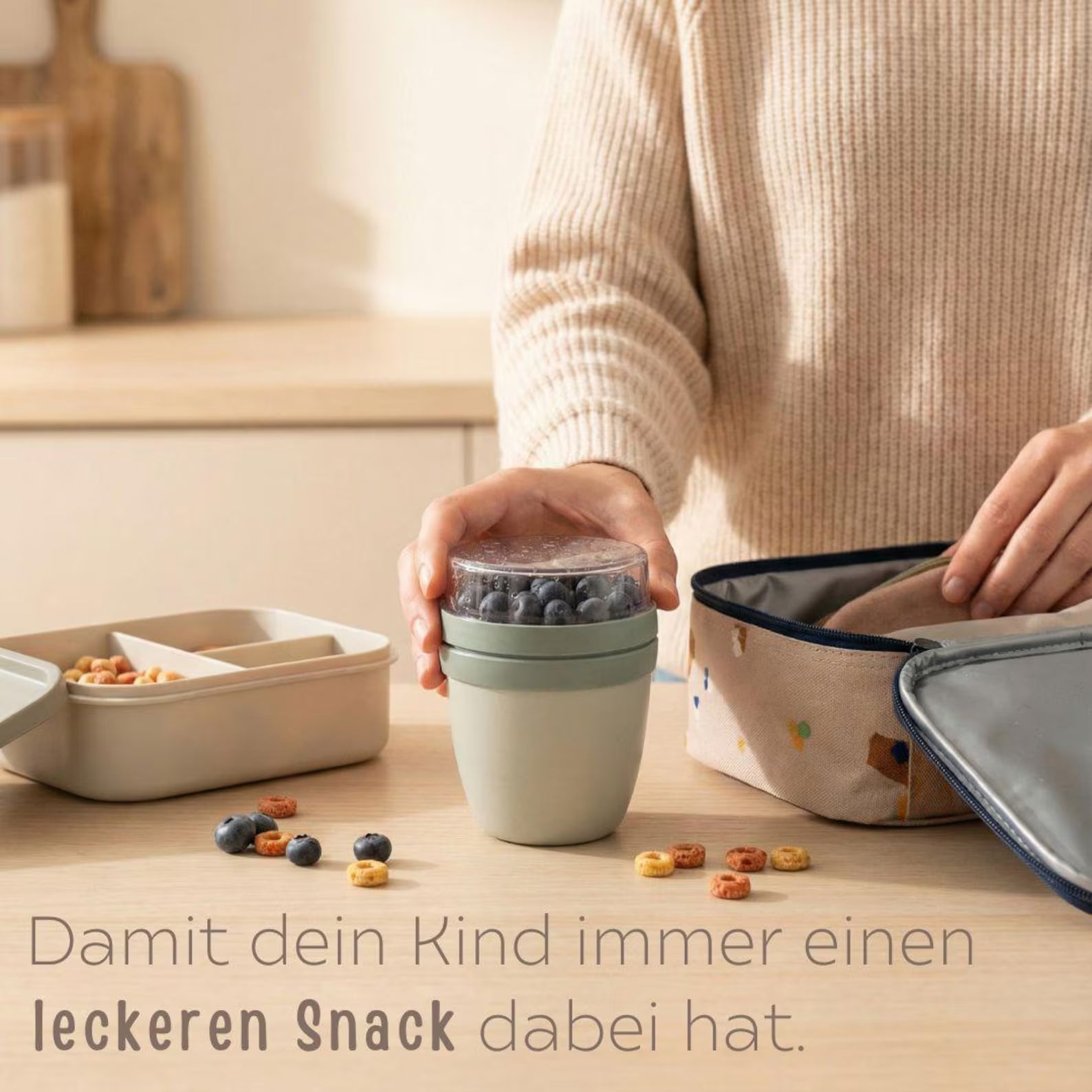 MEPAL Müslibecher personalisiert - Tier Aquarell