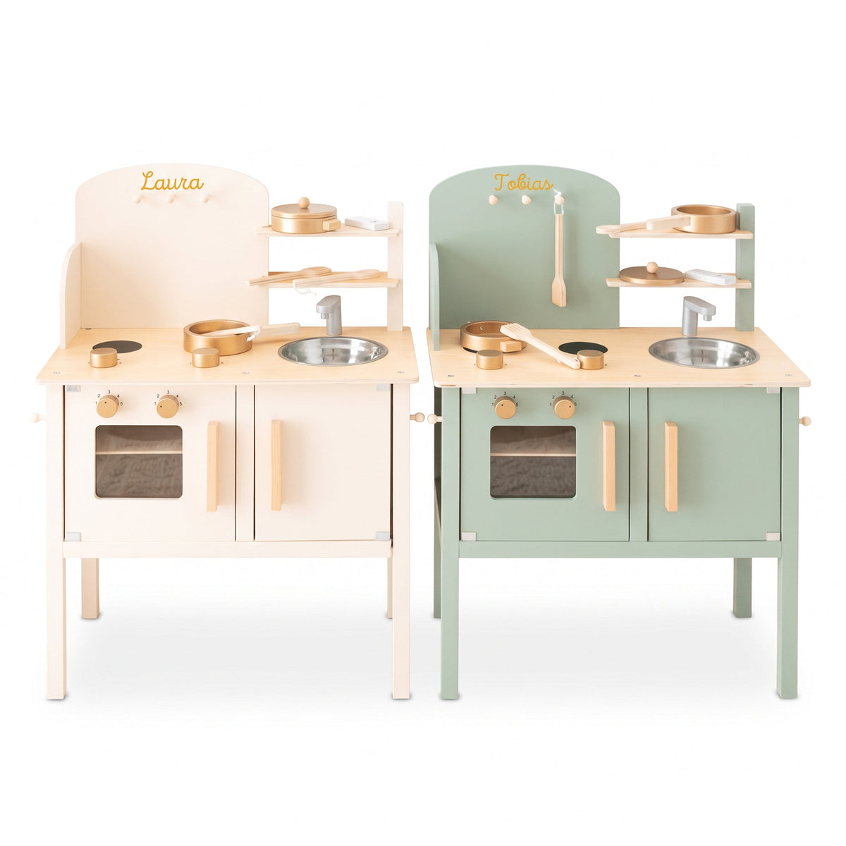JABADABADO Spielküche aus Holz personalisiert - wunderwunsch