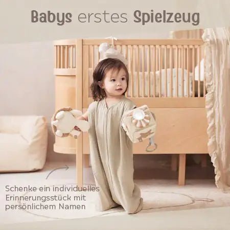 JOLLEIN Activity Stoffwürfel personalisierbar - Meerestiere - wunderwunsch