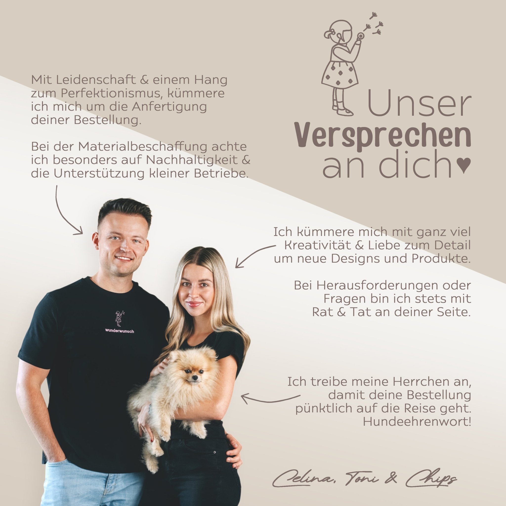 JOLLEIN Baby Kapuzenhandtuch Frottee personalisiert - Hippo, Schaf, Strauß - wunderwunsch