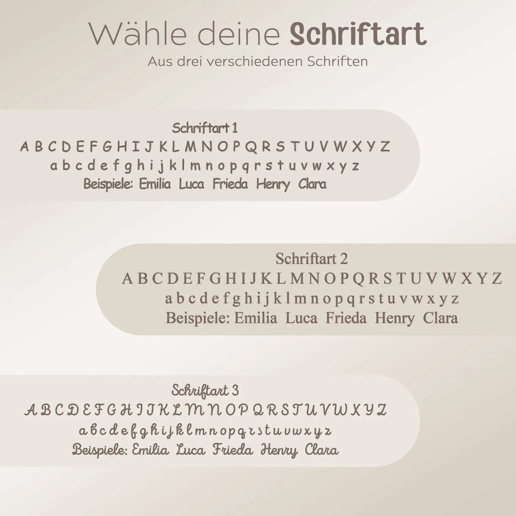 JOLLEIN Schmusetuch personalisiert - Bär, Giraffe, Löwe oder Fuchs - wunderwunsch