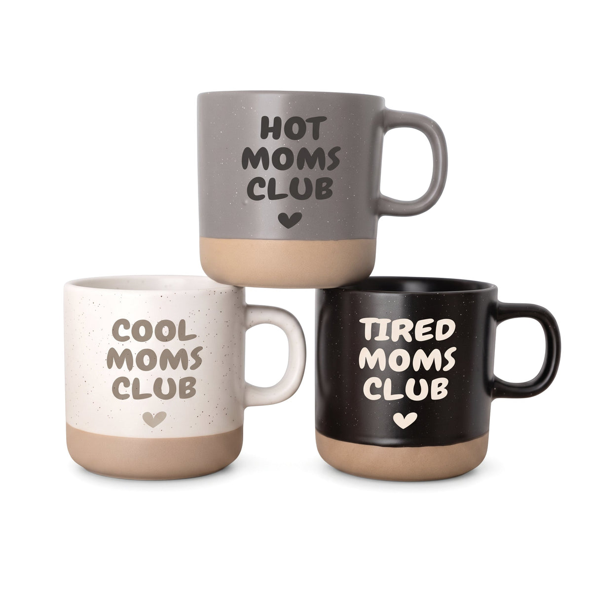 Keramikbecher Steingut - Moms Club - wunderwunsch