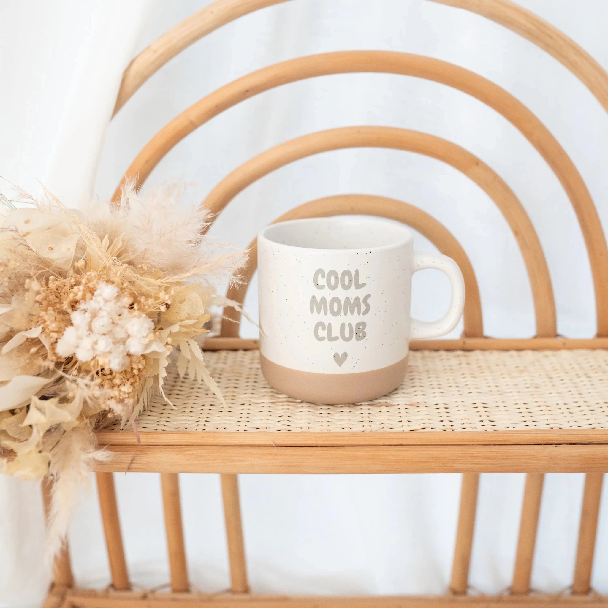Keramikbecher Steingut - Moms Club - wunderwunsch