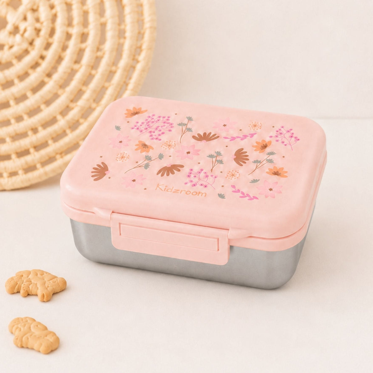 KIDZROOM Edelstahl Lunchbox personalisierbar - wunderwunsch