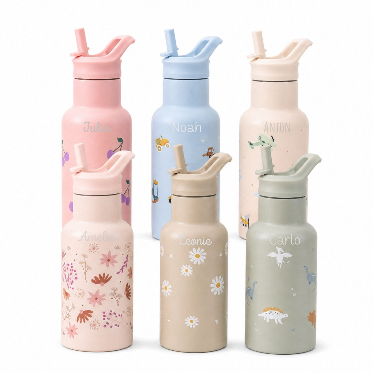 KIDZROOM Trinkflasche 350 ml personalisiert - wunderwunsch