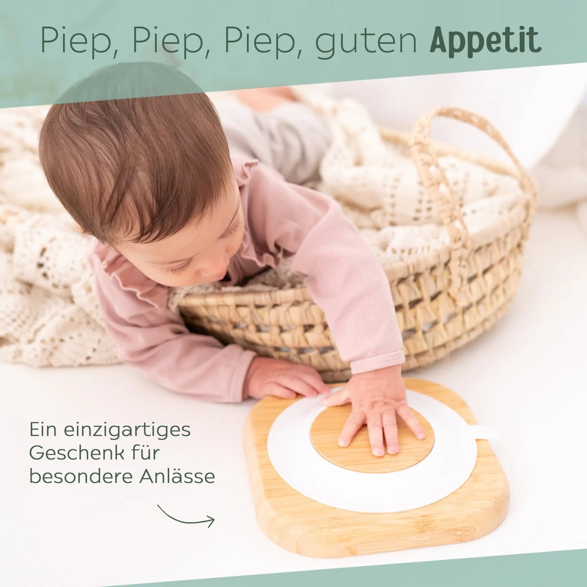 Kinderteller mit Saugnapf + Besteck - Dinosaurier Gravur - wunderwunsch