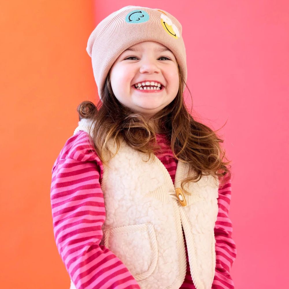 LÄSSIG Beanie Mütze - Smileyworld - wunderwunsch