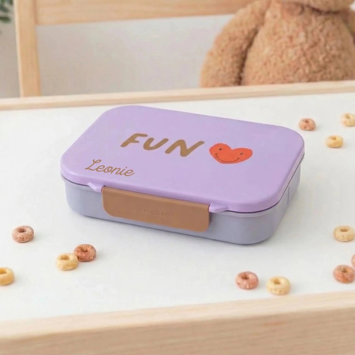 LÄSSIG Bento Brotdose "Little Gang" personalisierbar - wunderwunsch