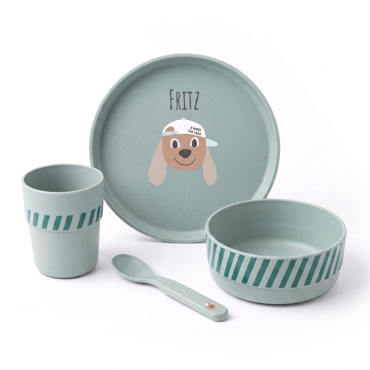 LÄSSIG Geschirr-Set "Hund" - wunderwunsch
