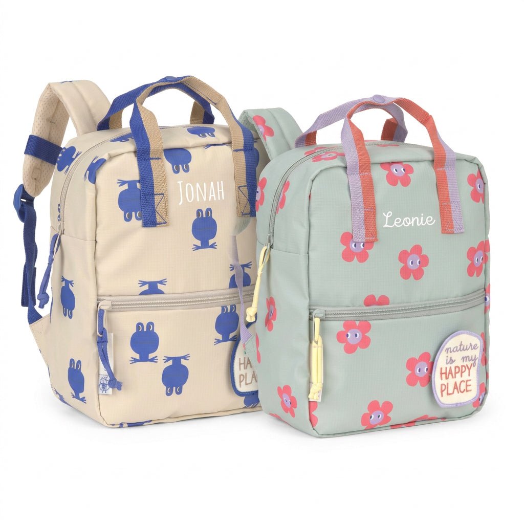 LÄSSIG Kindergartenrucksack eckig personalisiert - Happy Trails - wunderwunsch